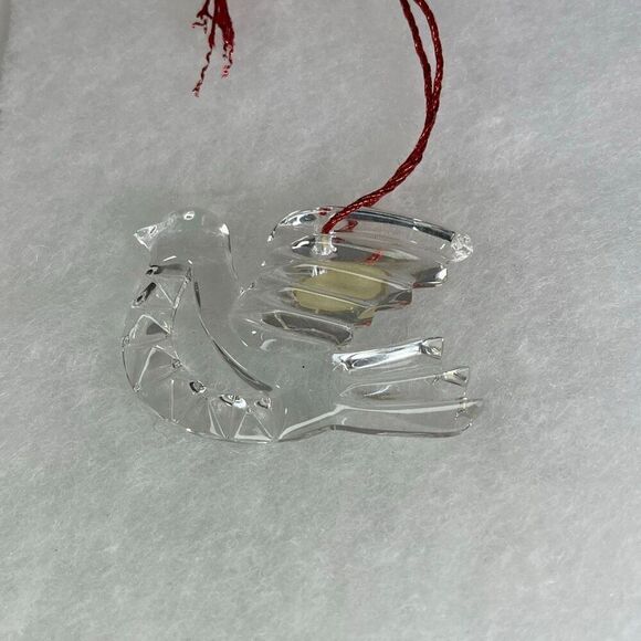 Gorham Other - Vintage Gorham West Germany lead crystal Peace Dove ornament.